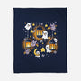 Lantern Ghosts-None-Fleece-Blanket-Vallina84