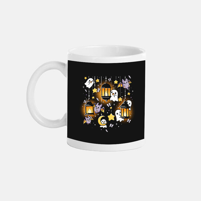 Lantern Ghosts-None-Mug-Drinkware-Vallina84