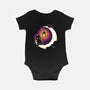 Dark Kitten Moon-Baby-Basic-Onesie-Vallina84