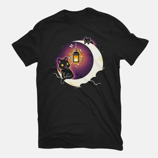 Dark Kitten Moon-Mens-Premium-Tee-Vallina84