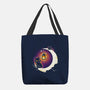 Dark Kitten Moon-None-Basic Tote-Bag-Vallina84