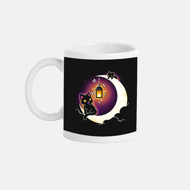Dark Kitten Moon-None-Mug-Drinkware-Vallina84