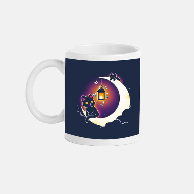 Dark Kitten Moon-None-Mug-Drinkware-Vallina84