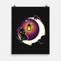 Dark Kitten Moon-None-Matte-Poster-Vallina84