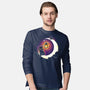 Dark Kitten Moon-Mens-Long Sleeved-Tee-Vallina84