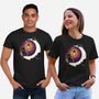 Dark Kitten Moon-Unisex-Basic-Tee-Vallina84