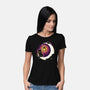 Dark Kitten Moon-Womens-Basic-Tee-Vallina84