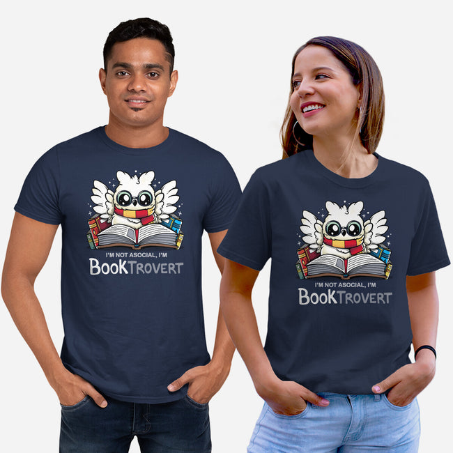 Booktrovert-Unisex-Basic-Tee-Vallina84