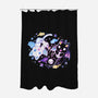Angel Devil Kittens-None-Polyester-Shower Curtain-Vallina84