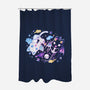 Angel Devil Kittens-None-Polyester-Shower Curtain-Vallina84