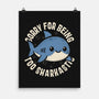 Sharkcastic-None-Matte-Poster-turborat14