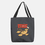 Jurassic Gyoza-None-Basic Tote-Bag-Freecheese
