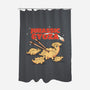 Jurassic Gyoza-None-Polyester-Shower Curtain-Freecheese