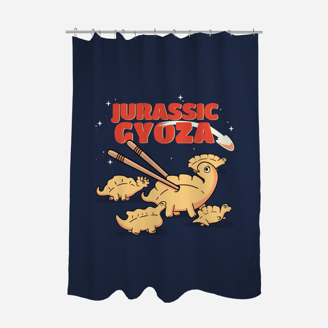 Jurassic Gyoza-None-Polyester-Shower Curtain-Freecheese