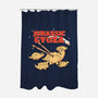 Jurassic Gyoza-None-Polyester-Shower Curtain-Freecheese