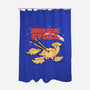 Jurassic Gyoza-None-Polyester-Shower Curtain-Freecheese