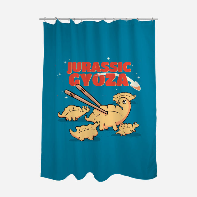 Jurassic Gyoza-None-Polyester-Shower Curtain-Freecheese