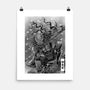 Alien Warlord Sumi-E-None-Matte-Poster-Astrobot Invention