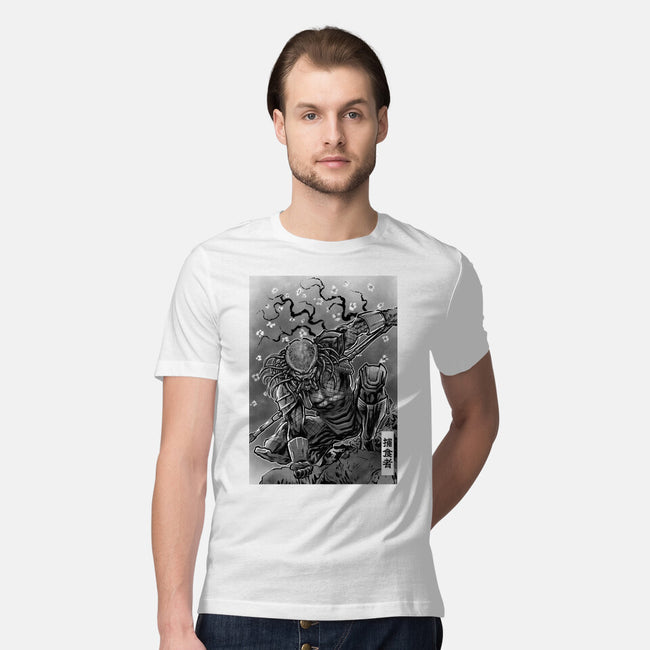 Alien Warlord Sumi-E-Mens-Premium-Tee-Astrobot Invention