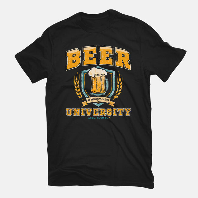 Beer University-Mens-Premium-Tee-teesgeex