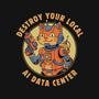 Destroy Your Local AI Data Center-Baby-Basic-Tee-GODZILLARGE