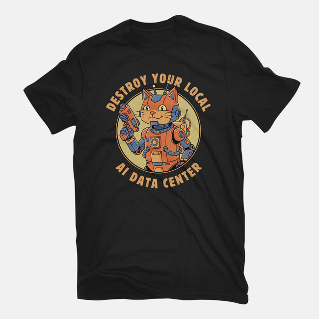 Destroy Your Local AI Data Center-Mens-Premium-Tee-GODZILLARGE
