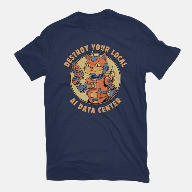 Destroy Your Local AI Data Center-Mens-Premium-Tee-GODZILLARGE