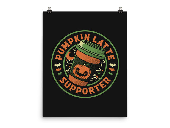 Pumpkin Latte Supporter