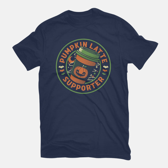 Pumpkin Latte Supporter-Youth-Basic-Tee-tobefonseca