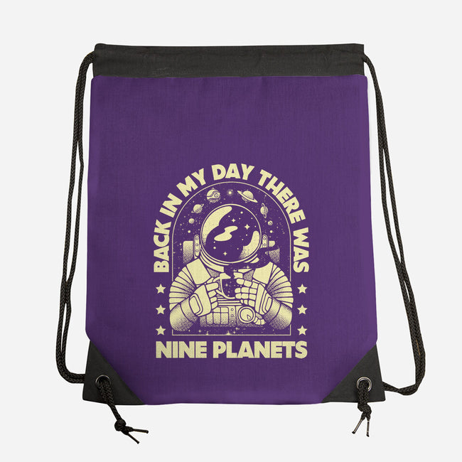 We Had Nine Planets-None-Drawstring-Bag-tobefonseca