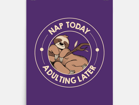 Nap Today Adulting Later