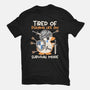 Tired Of Survival Mode-Mens-Heavyweight-Tee-NemiMakeit