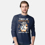 Tired Of Survival Mode-Mens-Long Sleeved-Tee-NemiMakeit