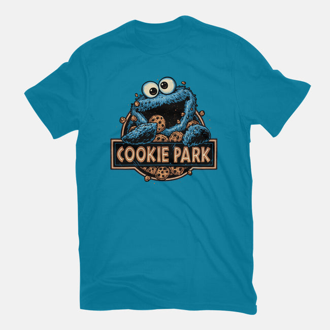 Welcome To Cookie Park-Womens-Basic-Tee-glitchygorilla
