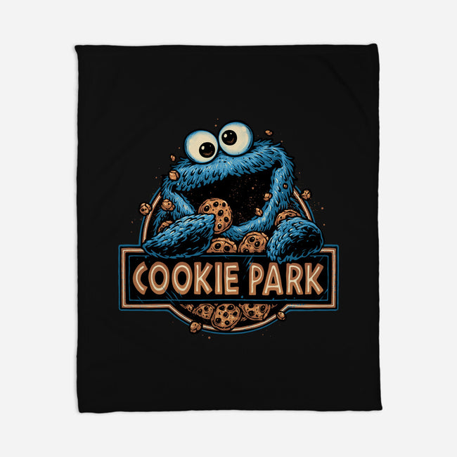 Welcome To Cookie Park-None-Fleece-Blanket-glitchygorilla