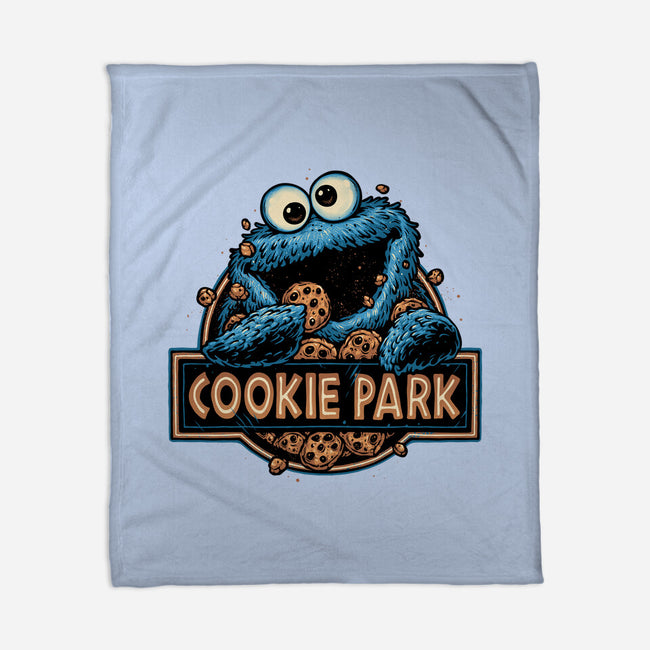 Welcome To Cookie Park-None-Fleece-Blanket-glitchygorilla