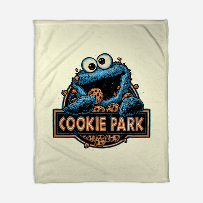Welcome To Cookie Park-None-Fleece-Blanket-glitchygorilla
