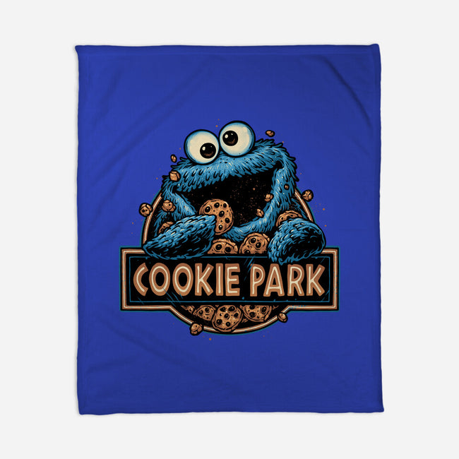 Welcome To Cookie Park-None-Fleece-Blanket-glitchygorilla