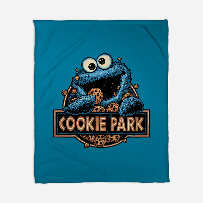 Welcome To Cookie Park-None-Fleece-Blanket-glitchygorilla