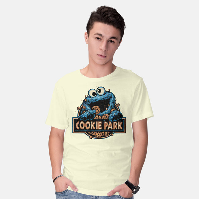 Welcome To Cookie Park-Mens-Basic-Tee-glitchygorilla