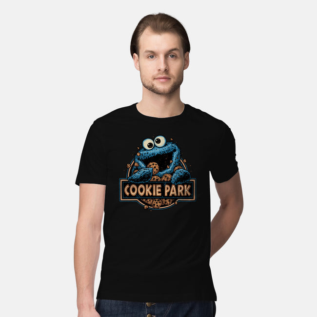 Welcome To Cookie Park-Mens-Premium-Tee-glitchygorilla