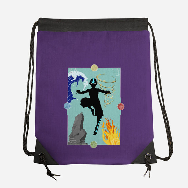 Four Elements-None-Drawstring-Bag-Mattania