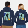 Four Elements-Unisex-Zip-Up-Sweatshirt-Mattania