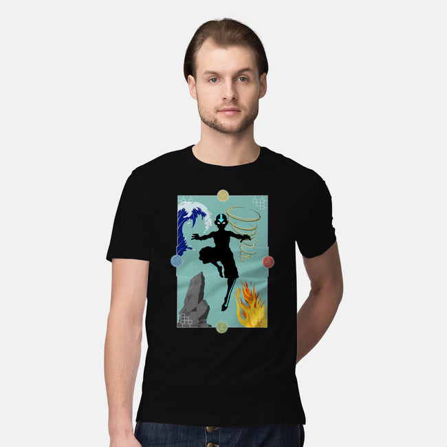Four Elements-Mens-Premium-Tee-Mattania