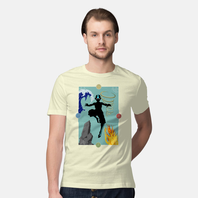 Four Elements-Mens-Premium-Tee-Mattania