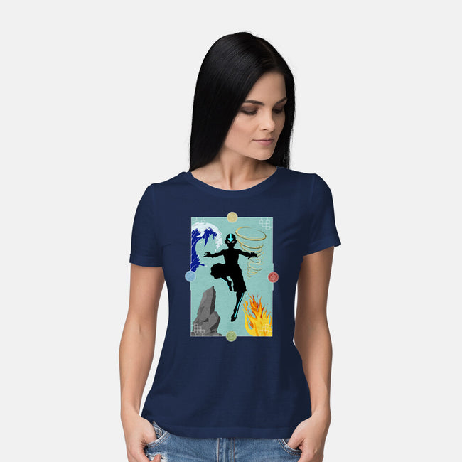 Four Elements-Womens-Basic-Tee-Mattania
