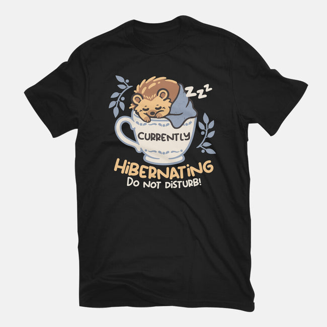 Currently Hibernating Hedgehog-Mens-Basic-Tee-NemiMakeit