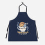 Currently Hibernating Hedgehog-Unisex-Kitchen-Apron-NemiMakeit