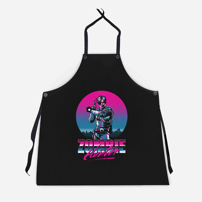 Zombie Hunter-Unisex-Kitchen-Apron-ddjvigo