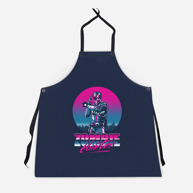 Zombie Hunter-Unisex-Kitchen-Apron-ddjvigo